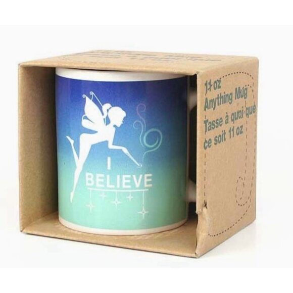 Fairies I Believe 11 Oz Ceramic Mug With Gift Box - Picture 1 of 4